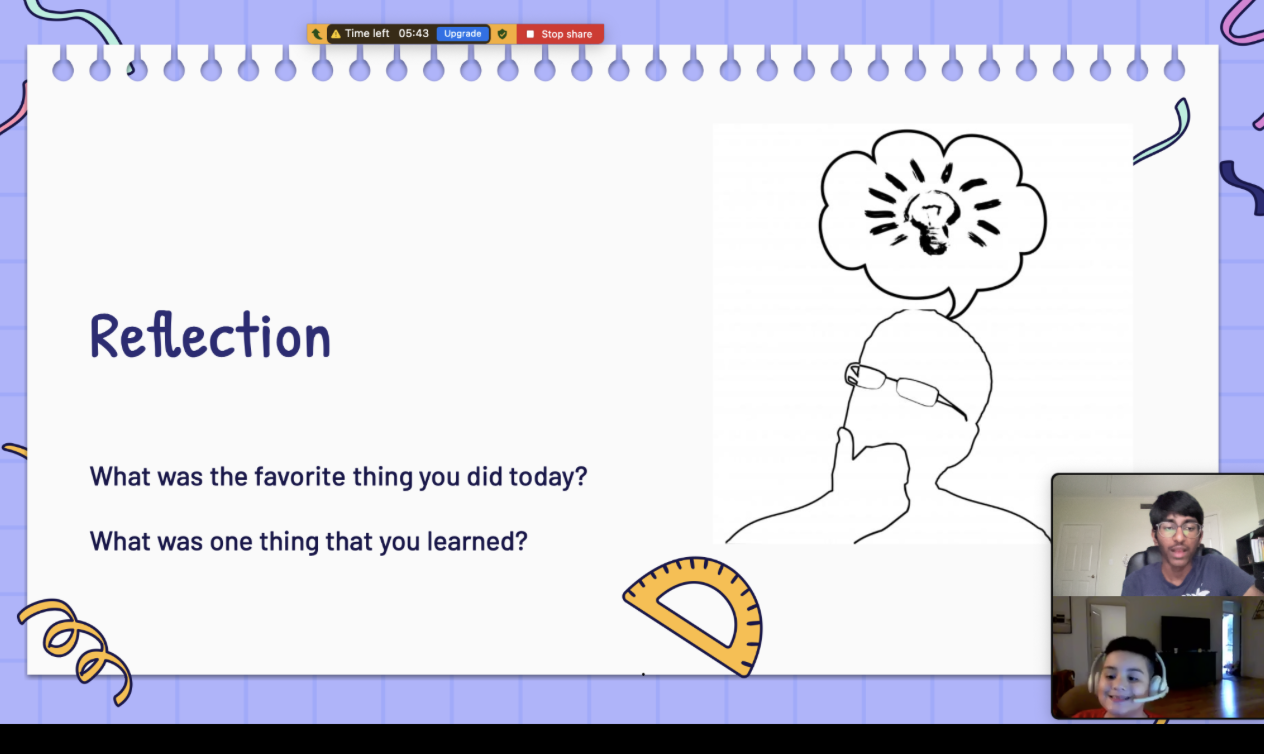 Reflection Session - Online Tutoring